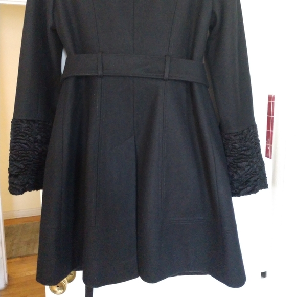 La Nouvelle Renaissance Wool Blend Midweight Jacket   Size Small   Black - Picture 8 of 12